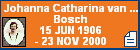 Johanna Catharina van den Bosch