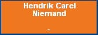 Hendrik Carel Niemand