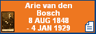 Arie van den Bosch