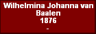 Wilhelmina Johanna van Baalen