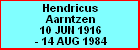 Hendricus Aarntzen