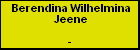 Berendina Wilhelmina Jeene