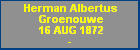 Herman Albertus Groenouwe