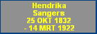 Hendrika Sangers