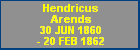 Hendricus Arends