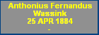 Anthonius Fernandus Wassink