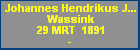 Johannes Hendrikus Jacobus Wassink
