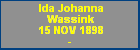 Ida Johanna Wassink