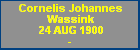 Cornelis Johannes Wassink