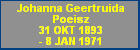 Johanna Geertruida Poeisz