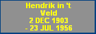 Hendrik in 't Veld