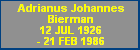 Adrianus Johannes Bierman