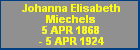 Johanna Elisabeth Miechels