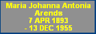 Maria Johanna Antonia Arends