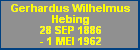 Gerhardus Wilhelmus Hebing