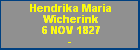 Hendrika Maria Wicherink