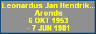 Leonardus Jan Hendrikus Arends