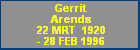 Gerrit Arends