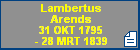 Lambertus Arends