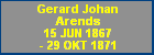 Gerard Johan Arends