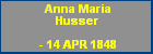 Anna Maria Husser