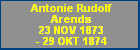 Antonie Rudolf Arends