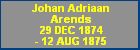 Johan Adriaan Arends