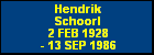 Hendrik Schoorl