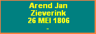 Arend Jan Zieverink
