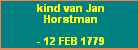 kind van Jan Horstman