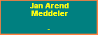 Jan Arend Meddeler