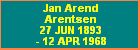 Jan Arend Arentsen