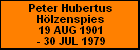 Peter Hubertus Hlzenspies