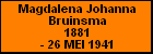 Magdalena Johanna Bruinsma