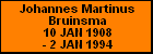 Johannes Martinus Bruinsma