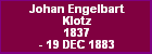Johan Engelbart Klotz