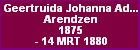 Geertruida Johanna Adriana Arendzen