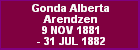 Gonda Alberta Arendzen