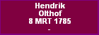 Hendrik Olthof