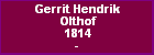 Gerrit Hendrik Olthof