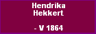 Hendrika Hekkert