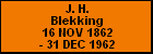 J. H. Blekking