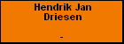 Hendrik Jan Driesen
