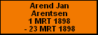 Arend Jan Arentsen
