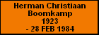 Herman Christiaan Boomkamp