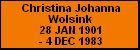 Christina Johanna Wolsink