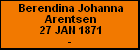 Berendina Johanna Arentsen