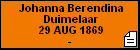 Johanna Berendina Duimelaar