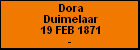Dora Duimelaar