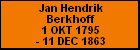 Jan Hendrik Berkhoff